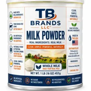 TB Brands Whole Milk Powder 1 lb